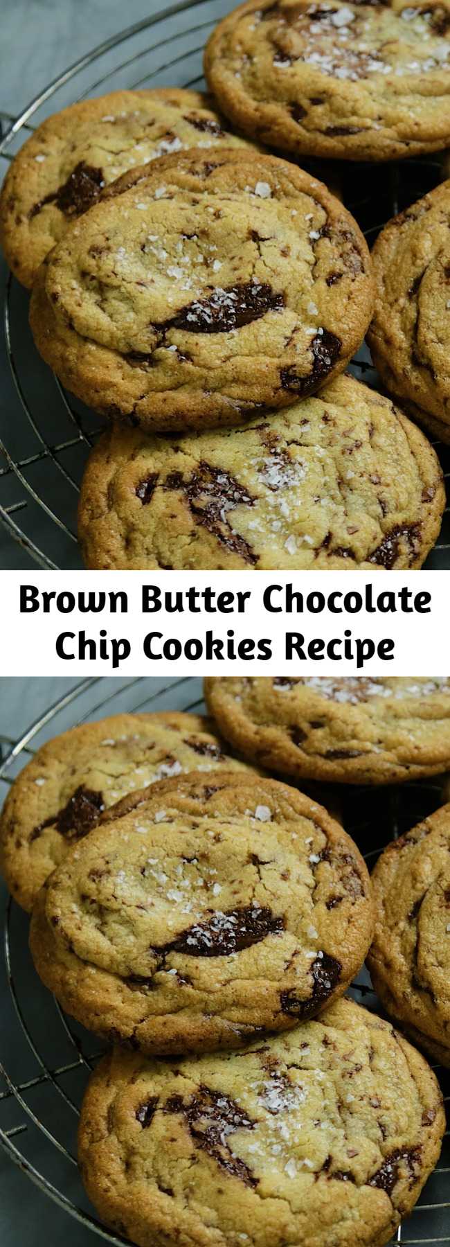 Brown Butter Chocolate Chip Cookies Recipe - Your new go-to chocolate chip cookie recipe.