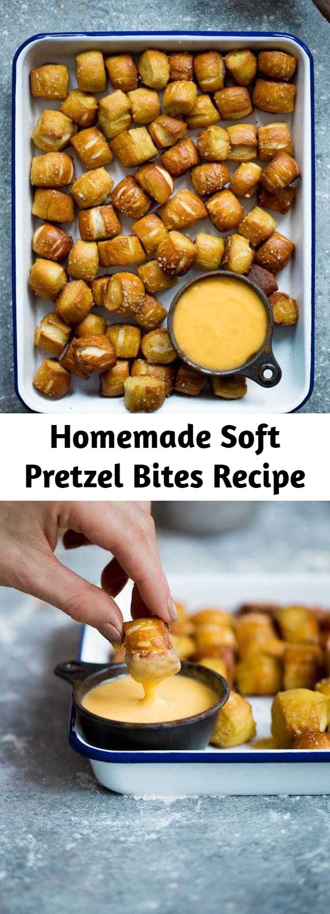 Homemade Soft Pretzel Bites Recipe - Homemade Soft Pretzel Bites-these little pretzel bites are fun to make at home and are great for parties and game day!