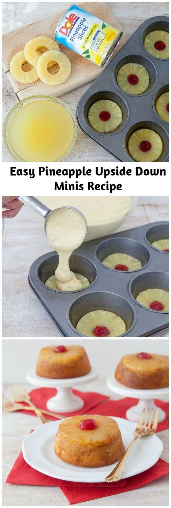 Easy Pineapple Upside Down Minis Recipe