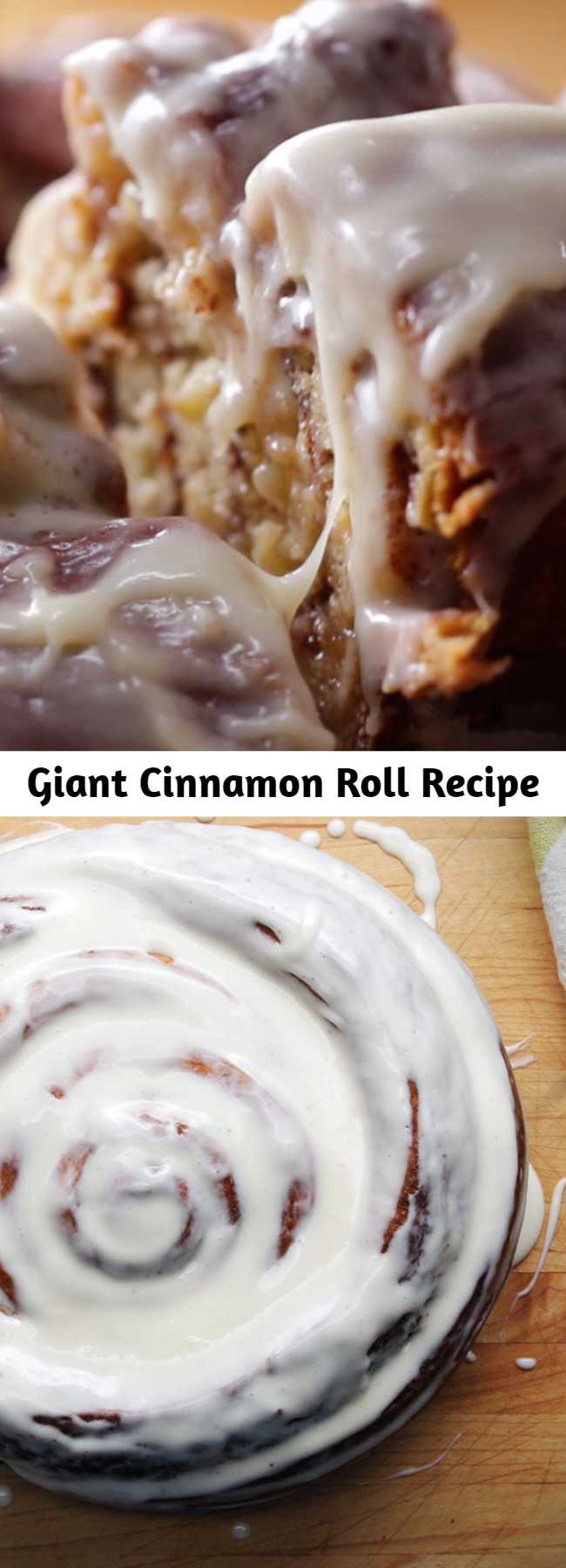 Giant Cinnamon Roll Recipe