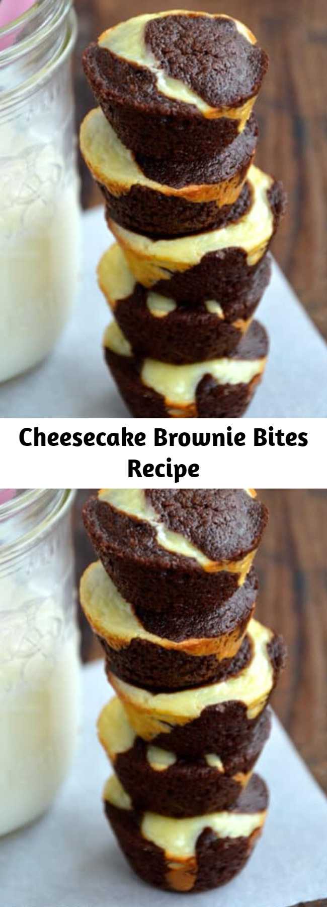Cheesecake Brownie Bites Recipe - These are absolutely delicious.