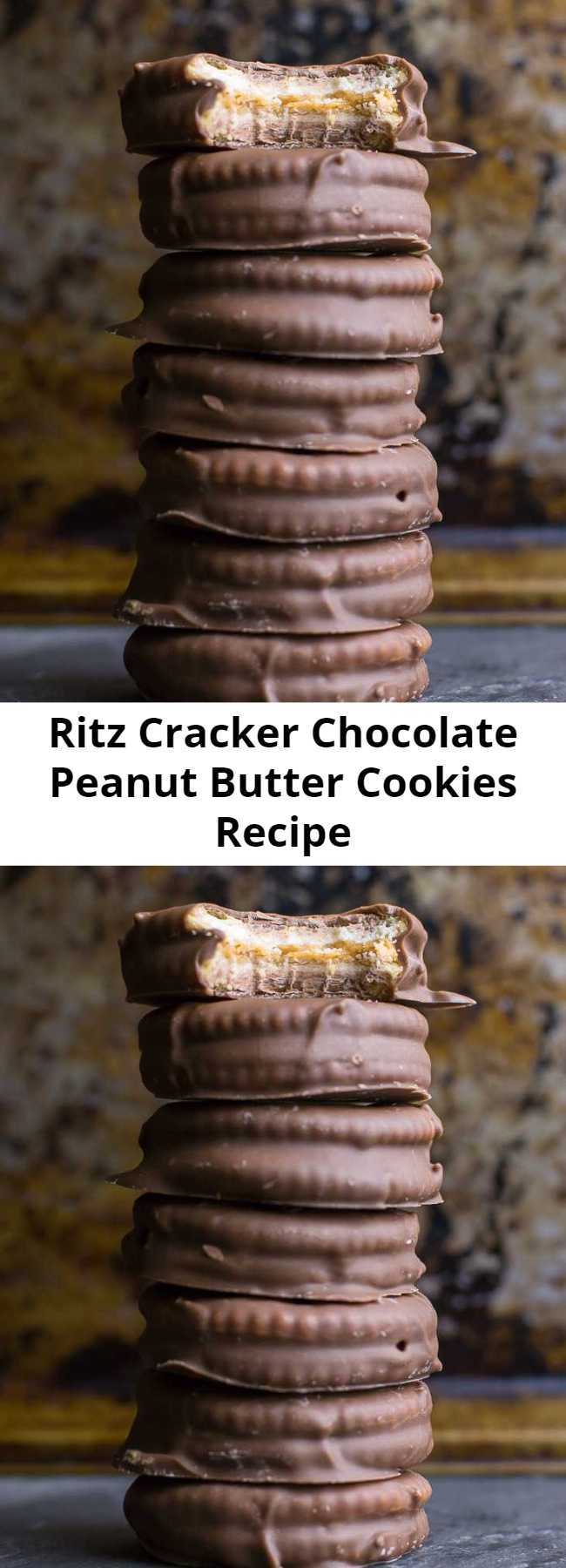Ritz Cracker Chocolate Peanut Butter Cookies Recipe - Ritz Cracker Chocolate Peanut Butter Cookies are the perfect combo of creamy peanut butter, milk and white chocolate, and butterscotch chips. These freezer cookies are great for making ahead of the busy holiday season but they disappear quickly!